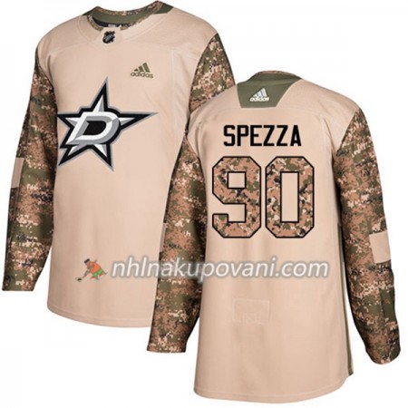 Dallas Stars Dresy Jason Spezza 90 Adidas 2017-2018 Camo Veterans Day Practice Authentic - Pánské
